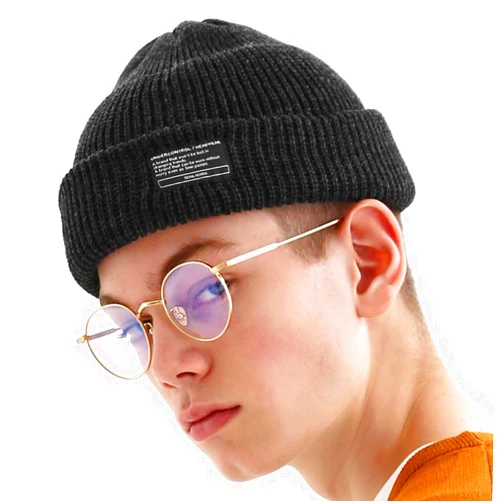 UNDERCONTROL Winter Trawler Fisherman Beanie Men Women Unisex Stylish Plain Docker Skull Hat Roll up Watch Cap Color Pack