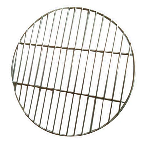OFFSCH Round Stainless Steel Grill Mesh Outdoor Barbecue Net for Bbq Grilling Durable Metal Mesh Cooking Mat for Grill and Baking Use