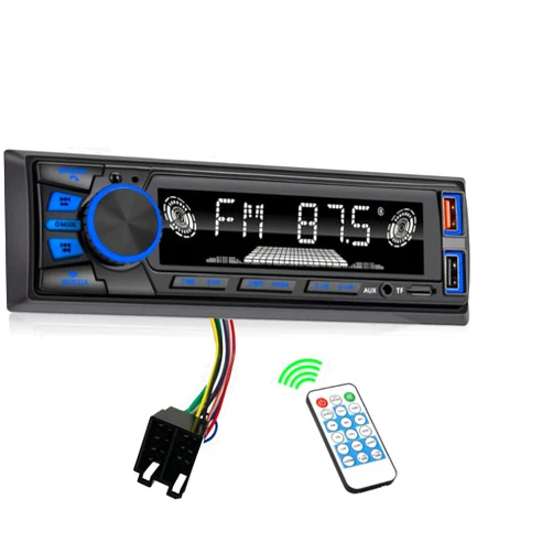 Generic Bluetooth Single DIN John JD Deere Tractor Stereo with Handsfree and App Control FM/ MP3/SD/AUX/Dual USB/EQ/Quick Charge