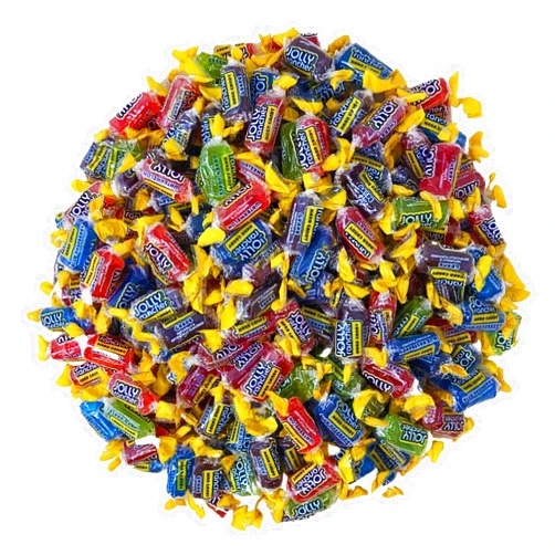KLUB BULK Jolly Ranchers Hard Candy Assortment 3lbs- All 5 Original Flavors Cherry, Blue Raspberry, Green Apple, Watermelon And Grape Individually Wrapped Delicious Fresh Candy, 48oz