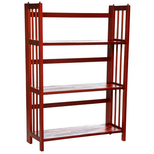 Casual Home 3-Shelf Folding Stackable Bookcase (27.5