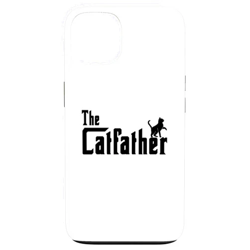 Cat Lovers Equipment and Cat Apparel for him The Cat Dad - Father of a sweet little cat - The Catfather Case for iPhone 13
