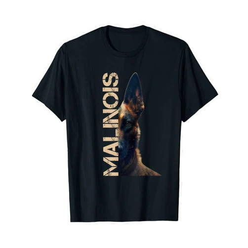 Hunde Dogs Männer Hundemama Frauen Geschenk Gift Malinois Belgian Shepherd Dog Master Lady T-Shirt