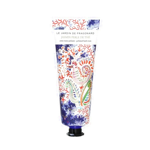 Fragonard Hand Cream Luxury Scented Shea Butter Hand Cream with 95% Natural Ingredients 75ml/ 2.5 floz (75ml, Jasmin Perle De The)