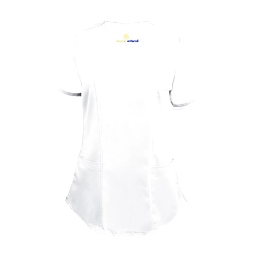 Natural Uniforms Women's Ultra Soft Stretch Mock Wrap Scrub Top 8201