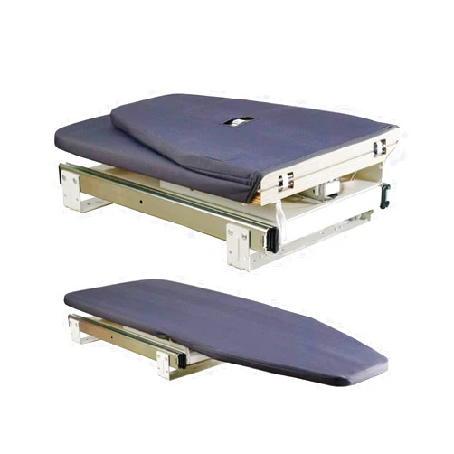 SAROSORA Retractable Ironing Board Closet Pull-Out Stow Away in The Cabinet Easy to Install (Navy Blue)