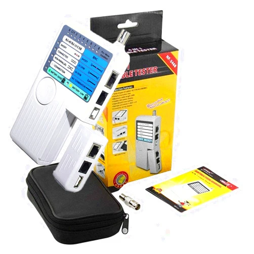 iMBAPrice - 4-in-1 Remote Network Cable Tester USB/BNC/Rj11/Rj45 LAN Cable UTP STP Wire Tester