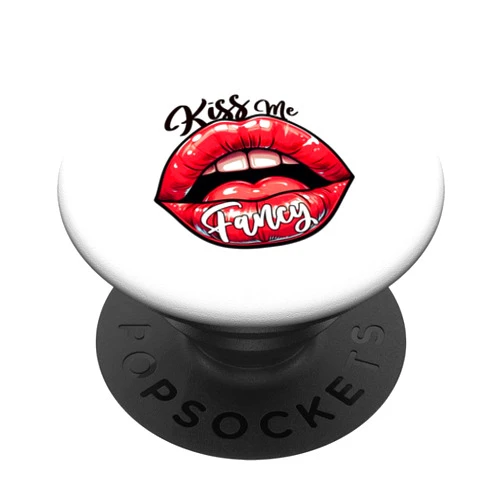 Sassy Lips Fashion House Boutique Design Wear Kiss Me Fancy Lip Graphic Fashion Glamour Lips Collection PopSockets Standard PopGrip