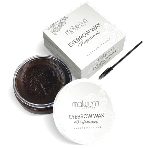 Maiwenn Make Up Eyebrow Wax, 4D Brow Freeze Styling Gel, Long Lasting Waterproof, for Natural, Fluffy and Feathery Brows