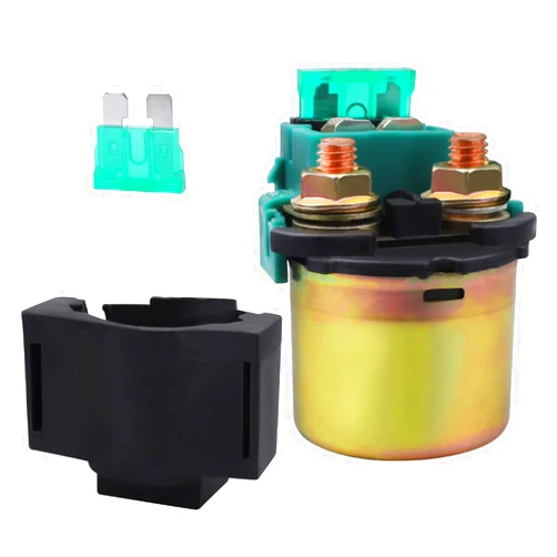 Cyleto Starter Solenoid Relay for Kawasaki Bayou 220 KLF200 1988-2002ATV/BAYOU 250 KLF250 2003-2010 ATV/KLX650 KLX 650 1993-1996/VN800 Vulcan 800 1996-2005/for Honda VT750C Shadow 2000 GSXR750