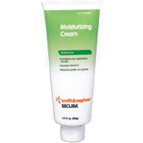 Smith+Nephew Smith and Nephew Inc Secura Moisturizing Cream 6-1/2Oz Flip-top Tube, pH-Balanced, Non-staining (1 Tube)