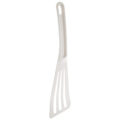 Mercer Culinary Hell's Tools Hi-Heat Slotted Spatula, 12 Inch x 3.5 Inch, White