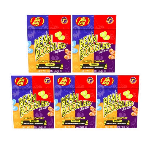 Jelly Belly Bean Boozled Jelly Belly Beans, 1.6 oz (Pack of 5)