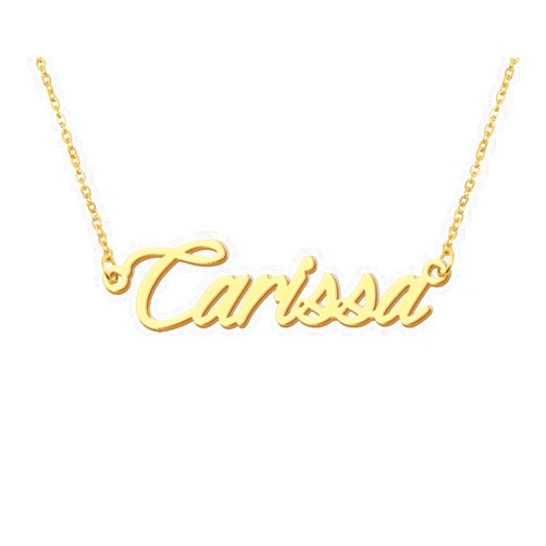 Aoloshow Personalized Name Necklace Custom Any Name Necklaces Jewelry for Womens New Mom Bridesmaid Gift