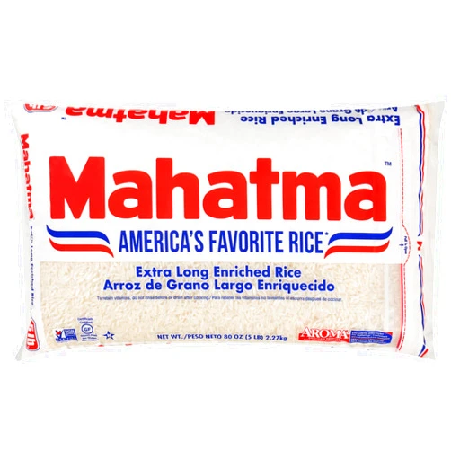 Mahatma Extra-Long-Grain Rice 5-Pound Rice Bag, Gluten-Free and Non-GMO White Rice Bulk Bag, 1 Bag of Rice