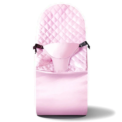 UWSTE Fabric Seat for Bouncer - for BabyBjorn Replacement Cover Compatible with BabyBjörn Bouncer Bliss, Soft Breathable Machine Washable (Pink, Only Seat Cover)