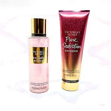 Generic Victoria Secret Pure Seduction Shimmer Mist Lotion set Duo Bundle