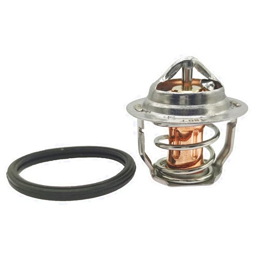 XYZIL 82℃ 180℉ Thermostat SBA145206182 Compatible with Ford New Holland Tractor TC25 TC25D TC29 TC29D TC29DA TC30 TC33D TC33DA TC40 TC40A TC40 TC40A TC45D LS140 LS150 LS160 LS170 L465 87761967