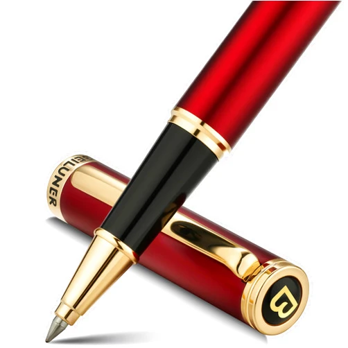 BEILUNER Luxury Rollerball Pen,24K Gold Trim,Noble and Elegant Designs,Schneider Ink Refill, Best Roller Ball Pen Gift Set for Men & Women, Professional, Executive Office, Nice Pens