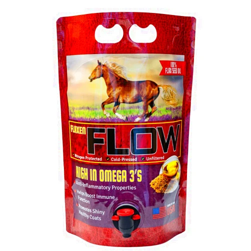 Horse Guard Flaxen Flow 3 L, 100% Flax Seed Oil for Horses, Rich in Omega-3 and Omega-6 Fatty Acids