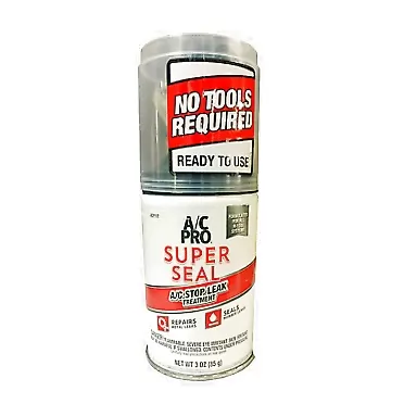 ‎ZeroR ZeroR A/C Pro R134a Super Seal Stop Leak | Seals Metal & Rubber Air Conditioning Leaks | Installation Can Tap Included