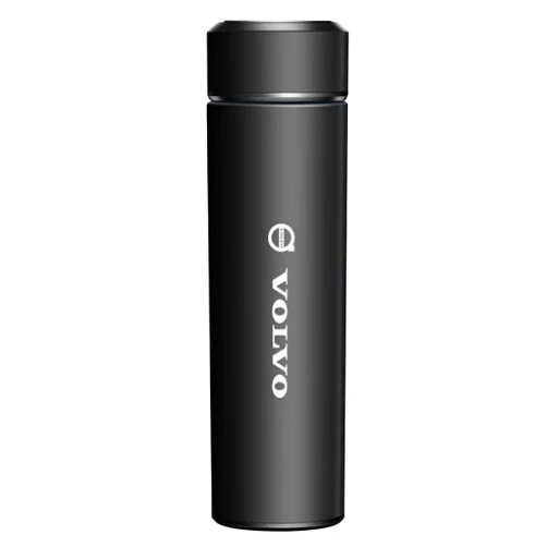 PAHDTES Water Bottle, Thermal Bottle with LED Temperature Lid, Coffee Thermos, for Volvo V40 V50 V60 V90.