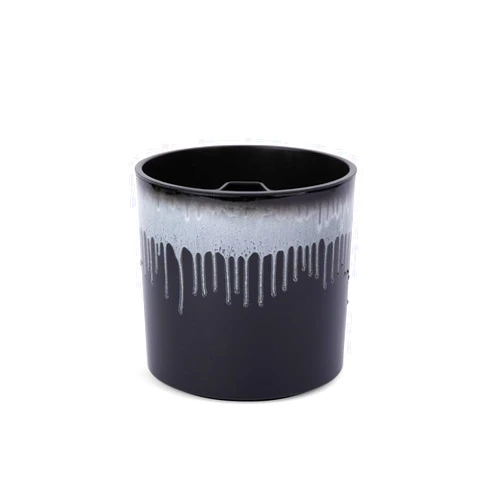 rePotme 8 inch Self Watering Plant Pot for Indoor Plants, African Violets, Succulents, The Aqua Core Collection (Midnight Sky)