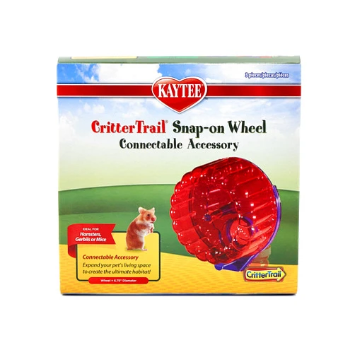 Kaytee CritterTrail Snap-On Comfort Wheel