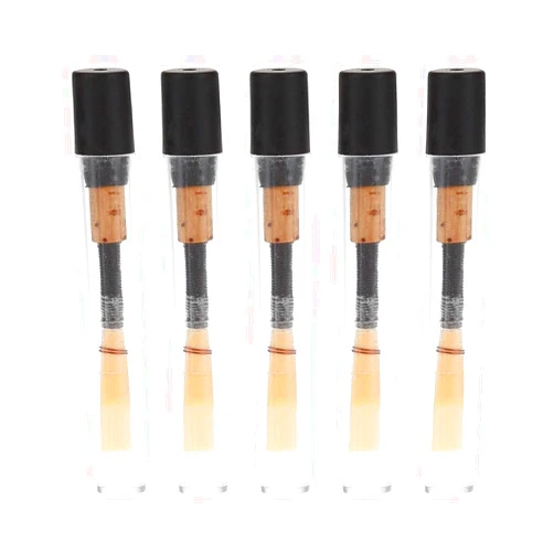 Alomejor Oboe Reed Medium Hard Oboe Reeds Handmade Oboe Reed Cork Wind Instrument Parts with Storage Sleeves