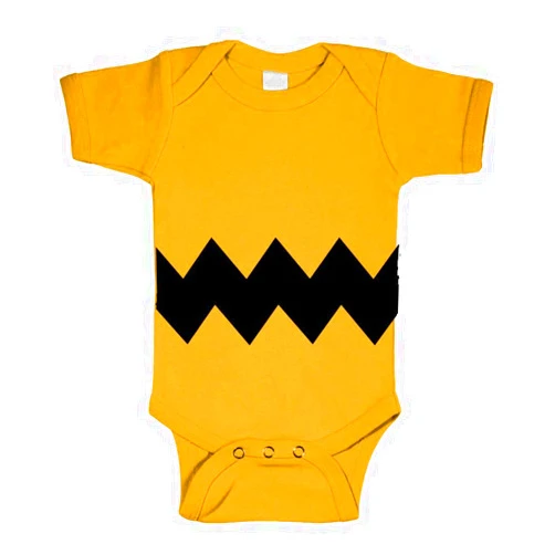 The Goozler Charlie Brown Stripe - Baby Bodysuit