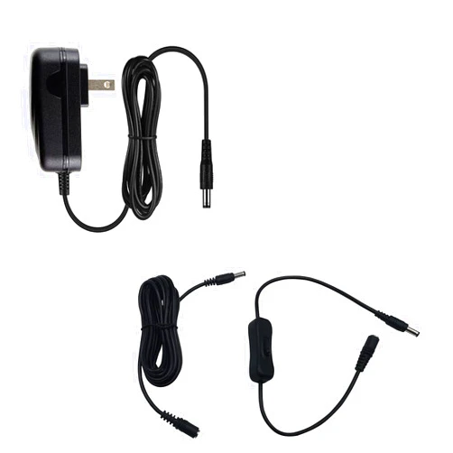 MyVolts 12V Power Supply Adaptor Compatible with/Replacement for Analogue Solutions Dr. Strangelove, Mr. Hyde SynthBlock - US Plug with Extension and ON/Off Switch