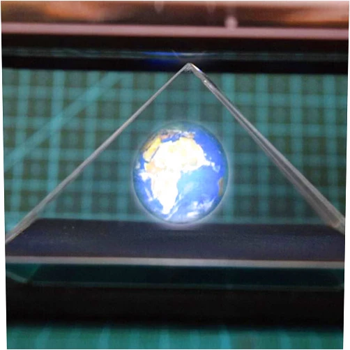 YOUTHINK Hologram Projector, 3D Holographic Display Stands Projector 3.5 6inch Mobile Smartphone Hologram Bracket (Cylindrical)