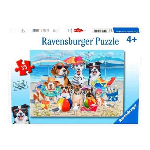 Ravensburger Beach Buddies 35 Piece Puzzle - Kid-Friendly Design | Perfect Interlocking Fit | Ideal for Ages 4 and Up | Great for Developing Skills