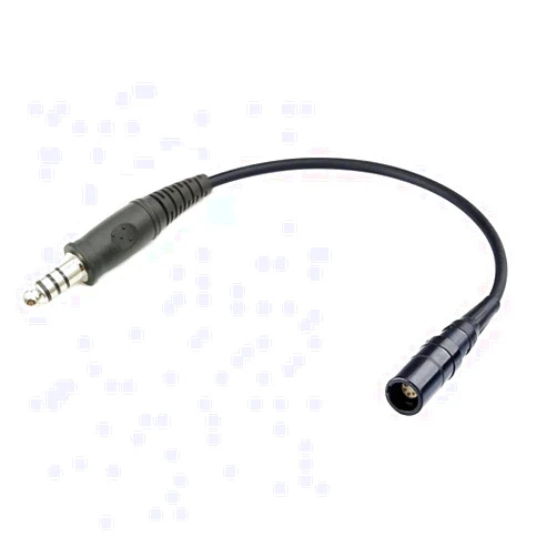 HENGYONGTA 6 Pin Female for Bose A20 Aviation Headset Converts to Helicopter U174 Male Headset Adapter Cable (3.9 INCH / 10CM)