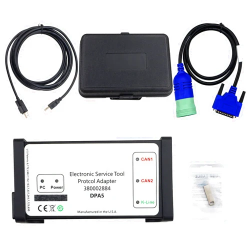 Cotether 380002884 V8.6 EST DPA5 Diagnostic Tool Kit Dearborn Protocol Adapter 5 for New Holland Electronic Service Tools (EST) for CNH Tractor Loaders