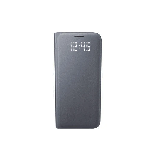 Samsung Galaxy S7 Case LED View Flip Cover - Black