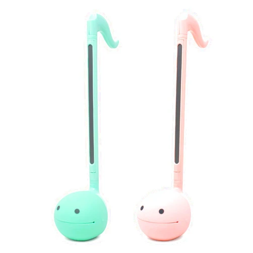 Otamatone Japanese Electronic Musical Instrument Portable Music Synthesizer from Japan by Maywa Denki Studio Award Winning, Educational Fun Gift for Children, Teens & Adults - Mint, Strawberry Set