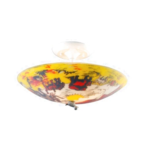 Elk Home Elk 66404-3 Kidshine 3-Light Flush Mount, 17-Inch, White
