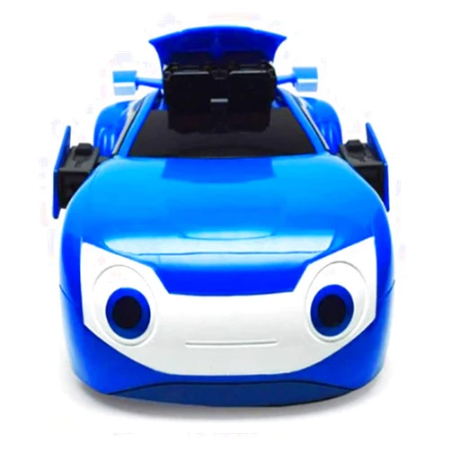 TULGIGS Power Battle Watch Shooting Car Korean Animation Character Toy (Bluewil)