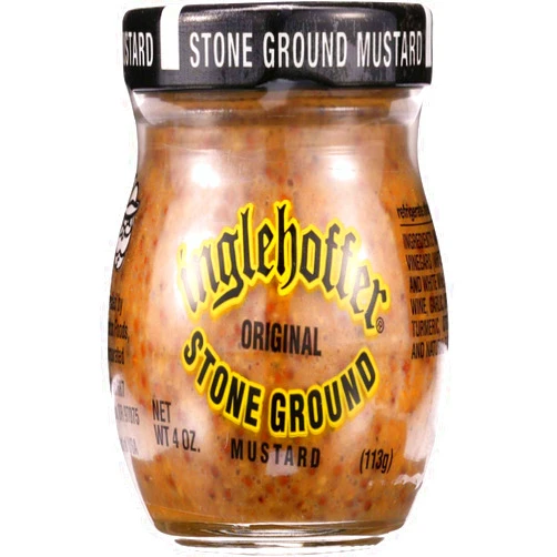 Inglehoffer Stone Ground Mustard, 4 oz