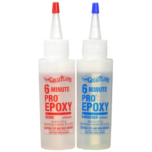 Great Planes Pro Adhesive 6-Minute Epoxy (9 ounces)