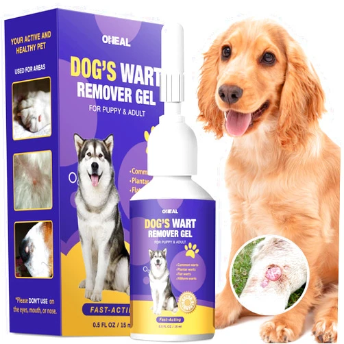 OHEAL Dog Wart Remover,Pet Skin Tags Remover,100% Natural Painless No Irritation, Safe, and Effective Eliminates Dog Warts - Skin Tags,Safe for pet 6+ Months