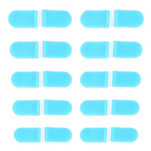 EXCEART 10Pcs Catheter Stabilization Device Legband Holder Sticker Catheter Tube Holder Perspiration Holes Legband Holder Urine Bag Holder Care