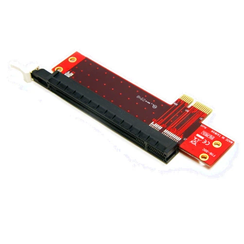 StarTech.com PCI Express X1 to X16 Low Profile Slot Extension Adapter - PCIe x1 to x16 Adapter (PEX1TO162)