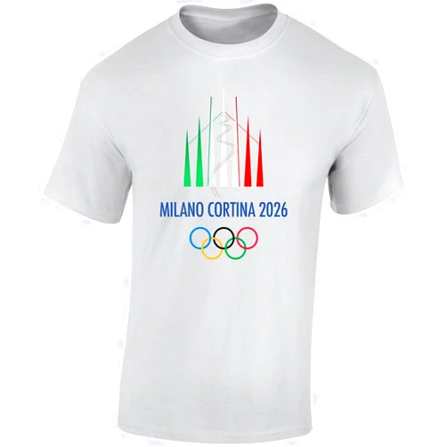 Generic Milano Cortina 2026 Olympic Sports Fan Essential Gift T Shirt
