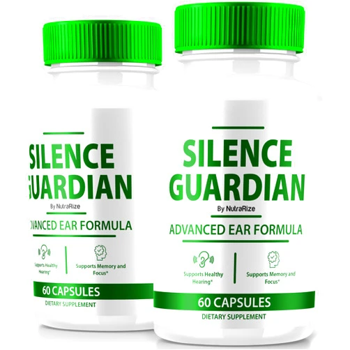 NutraRize (2 Pack) Silence Guardian - Advanced Ear Formula, Official Formula for 360 Hearing Support, All Natural Ingredients to Maintain Auditory Health, SilenceGuardian Review (120 Capsules)