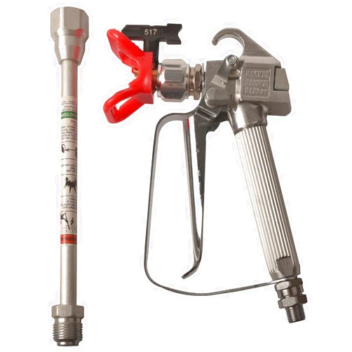 SZWENXIN Airless Paint Spray Gun 3600PSI 517 Tip with 10 inches Extension Rod for All Airless Paint Sprayer
