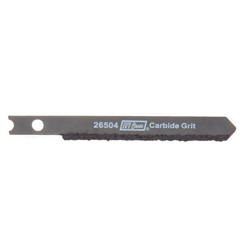 IVY Classic 26504 Carbide Grit 3-Inch U-Shank Jig Saw Blade, 1/Card