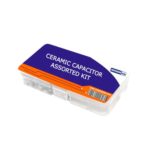 INSIGNIA LABS 150Pcs 15 Type Values Ceramic Capacitor Assorted Kit (10pf to 100nf), Ceramic Capacitor Assortment Kit