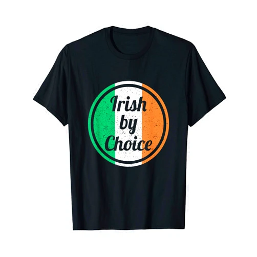 Shirtbooth: St. Patrick's Day St Patricks Day T-Shirt Irish By Choice Ireland Pride Shirt T-Shirt